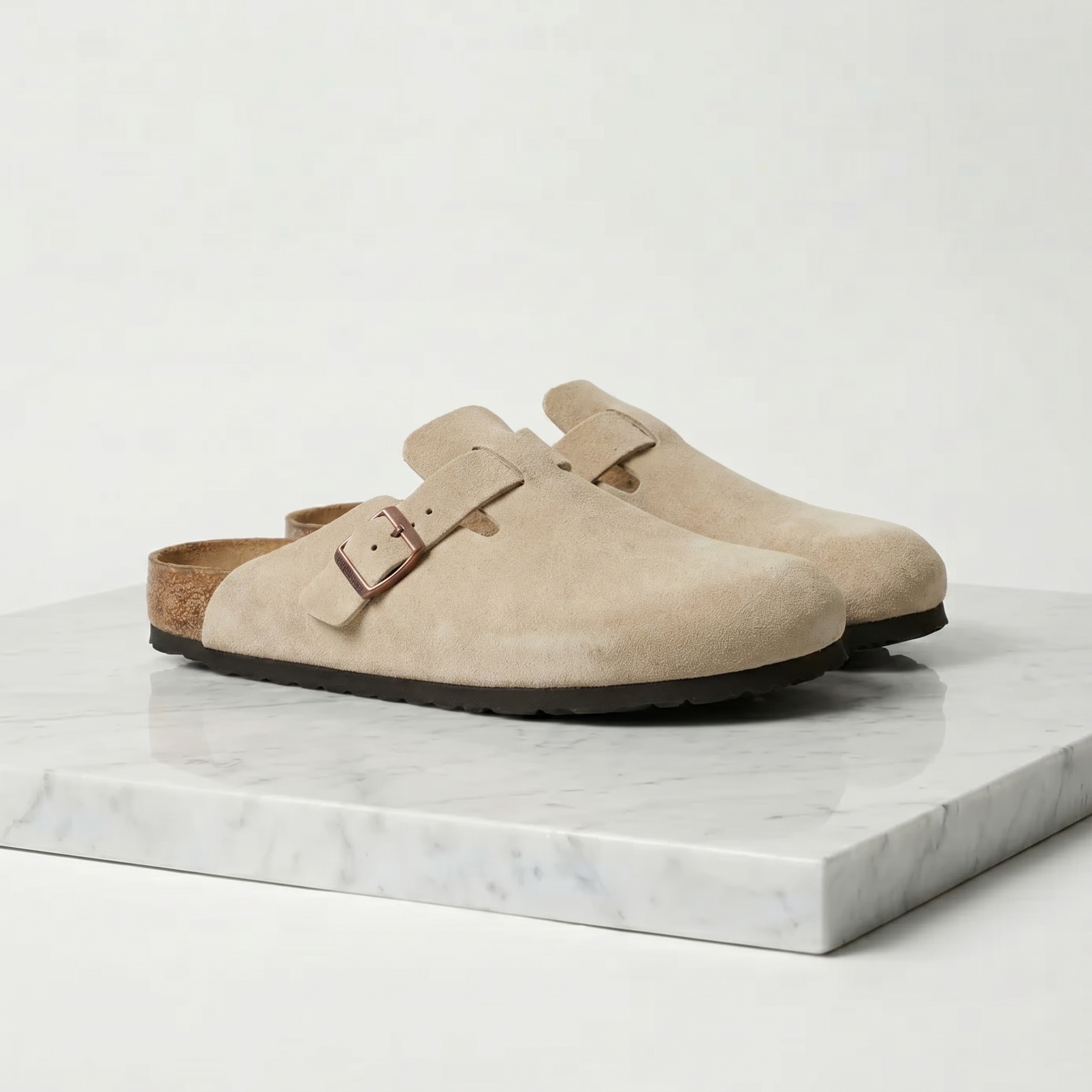 Herren Wildleder Clogs Stilvolle Komfort Loafer