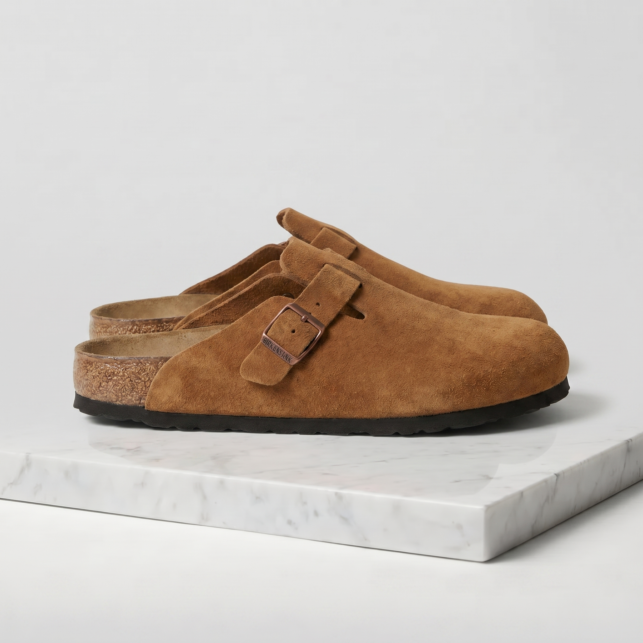 Herren Wildleder Clogs Stilvolle Komfort Loafer