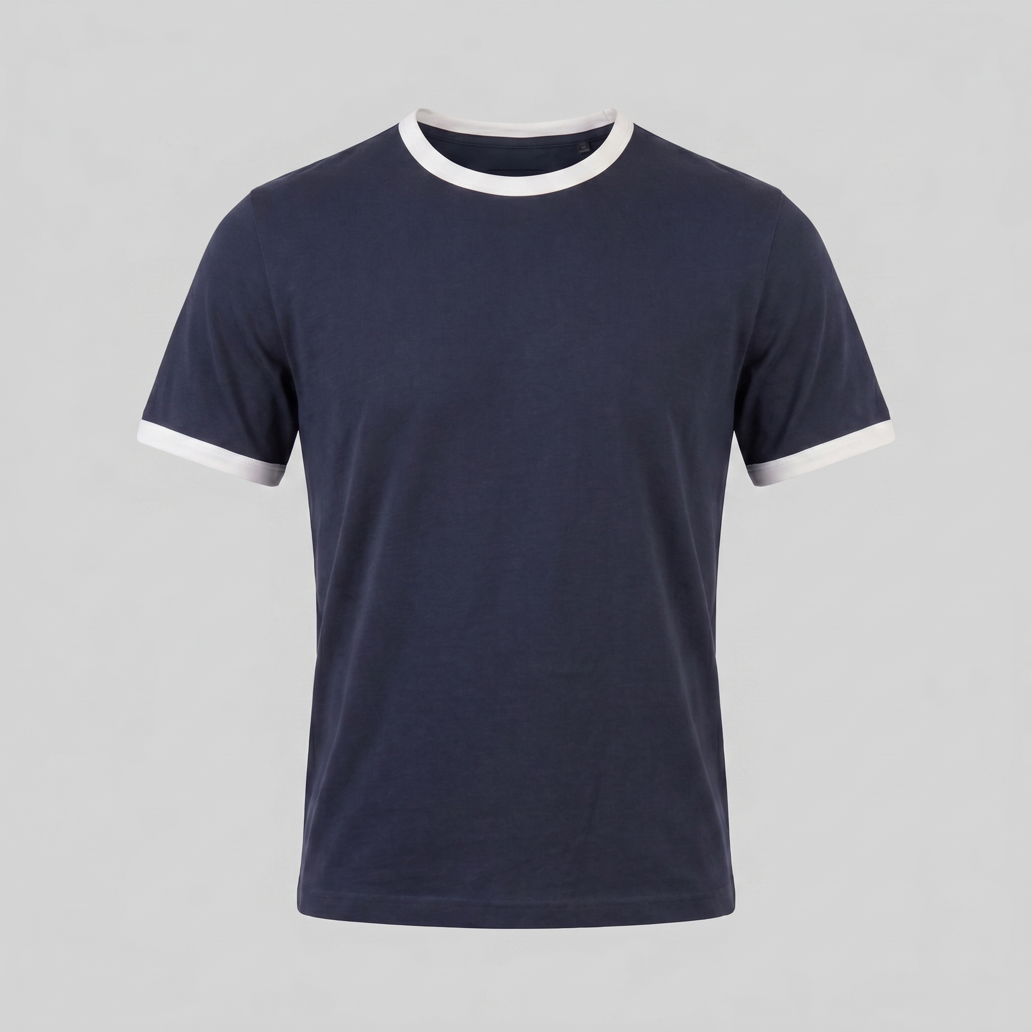 Herren Ringer T Shirt Mit Kontrastbesatz