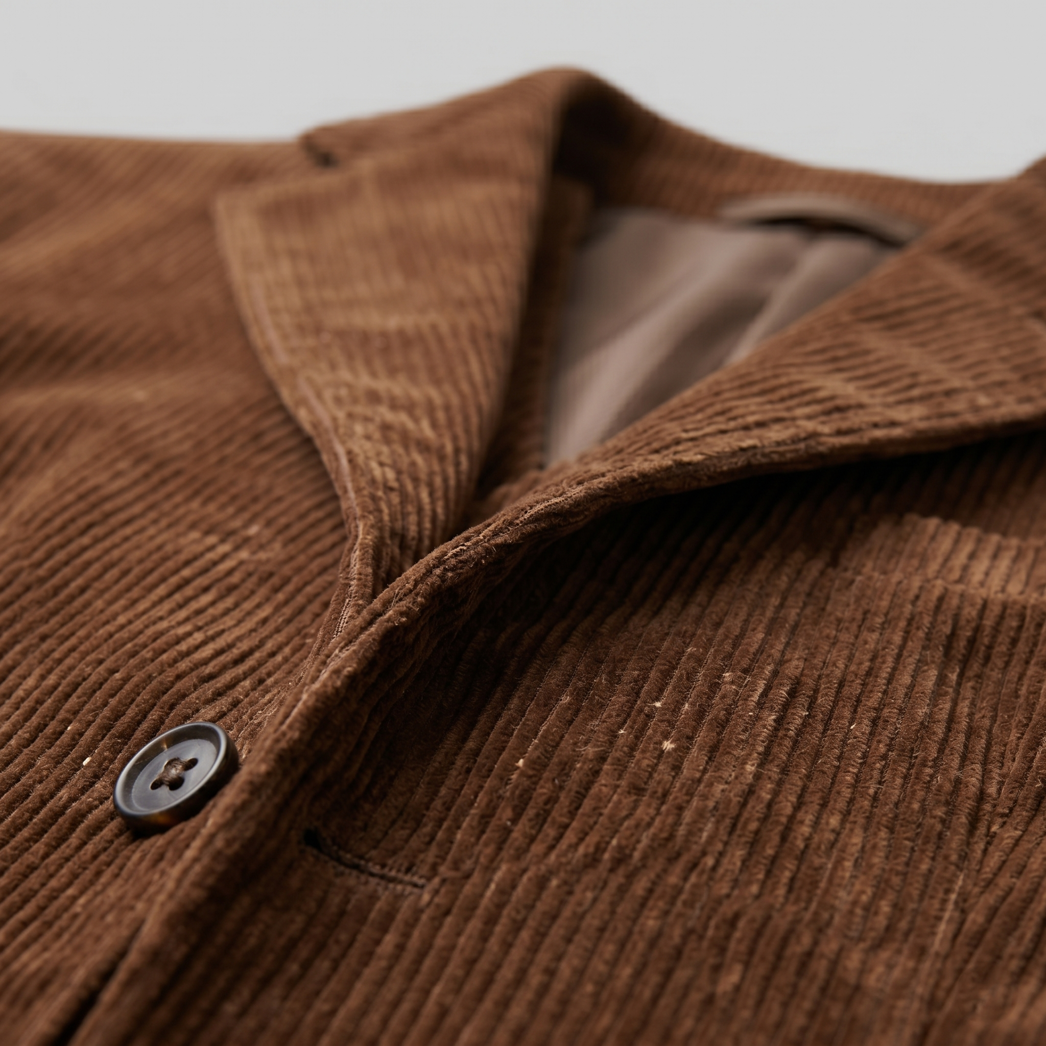 Herren Corduroy Blazer Jacke Mit Passender Weste
