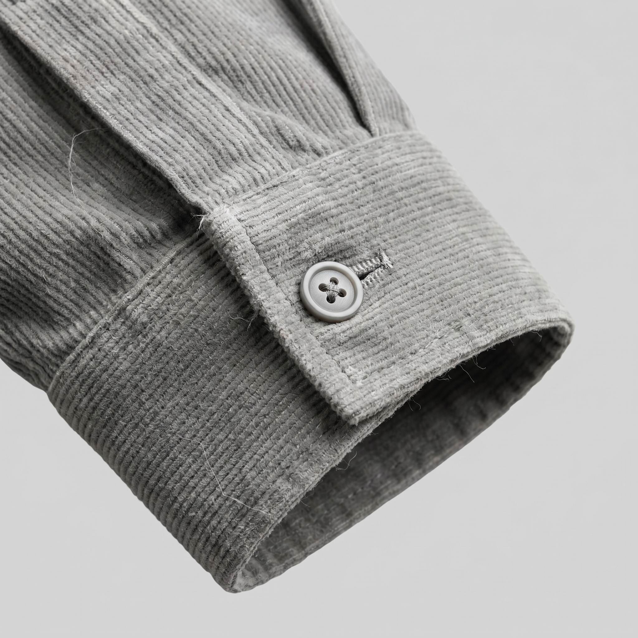 Herren Corduroy Langarm Freizeit Hemd