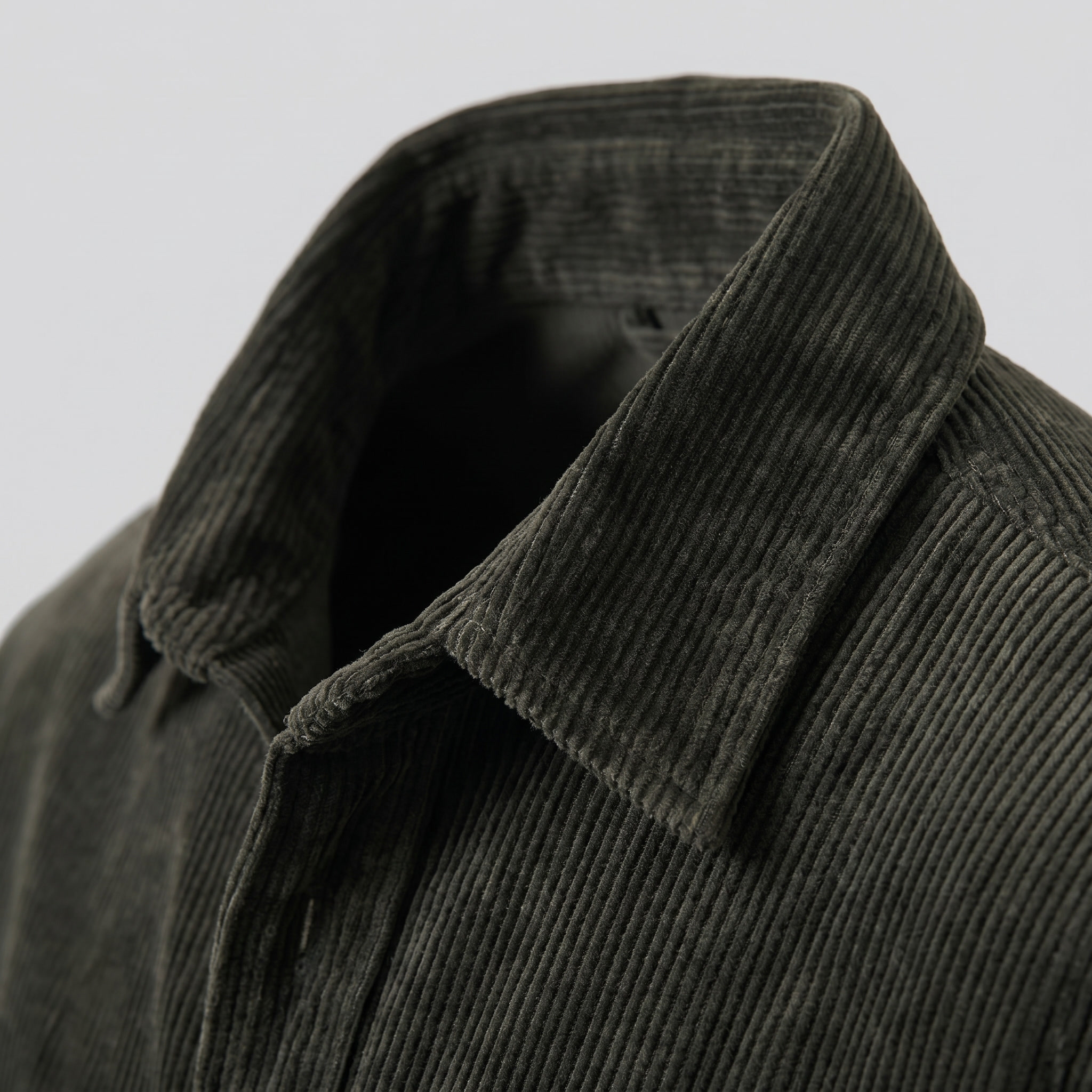 Herren Kordstoff Overshirt