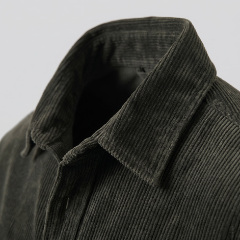 Herren Kordstoff Overshirt