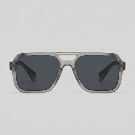 Herren Aviator Sonnenbrille Doppelbrücke