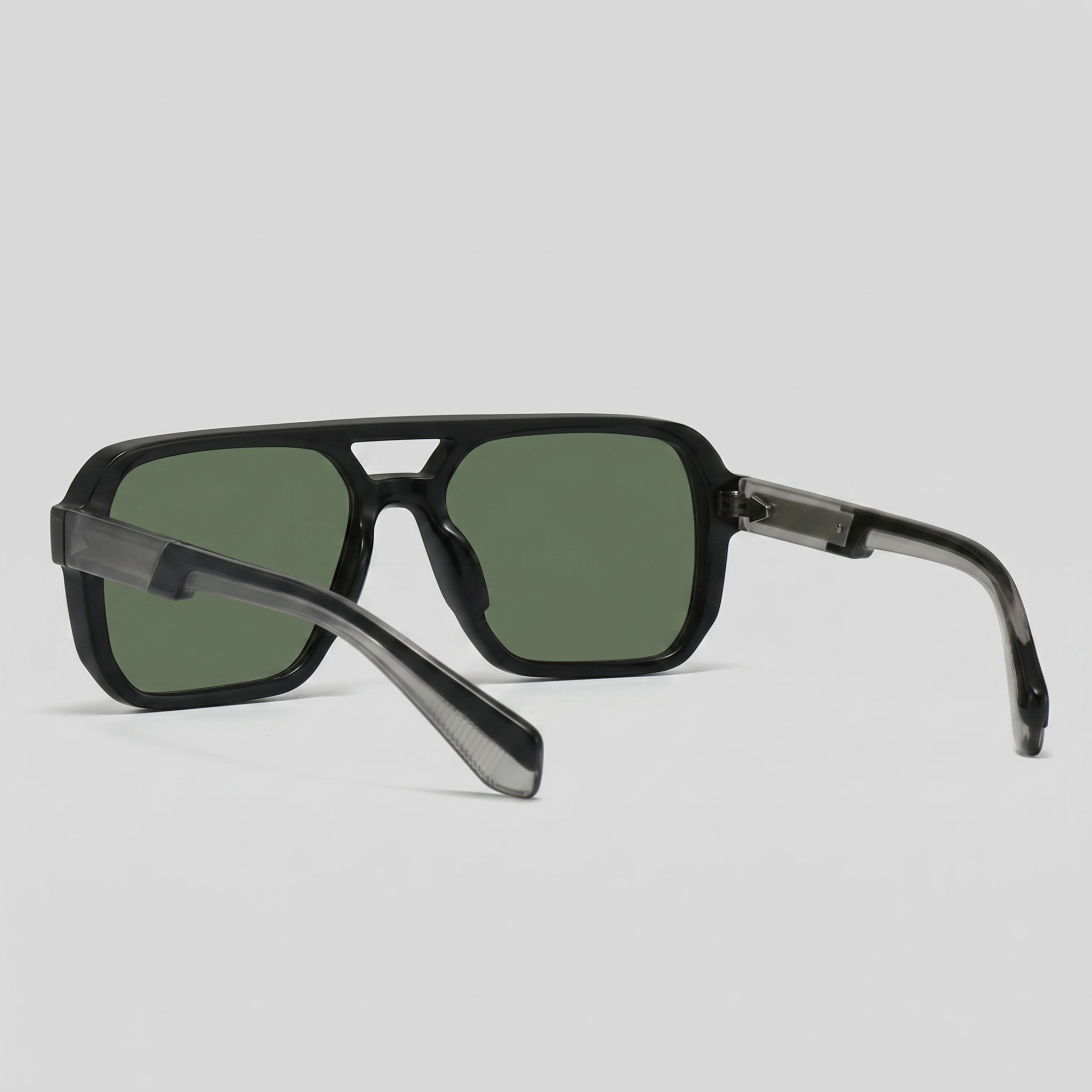 Herren Aviator Sonnenbrille Doppelbrücke