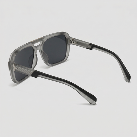 Herren Aviator Sonnenbrille Doppelbrücke