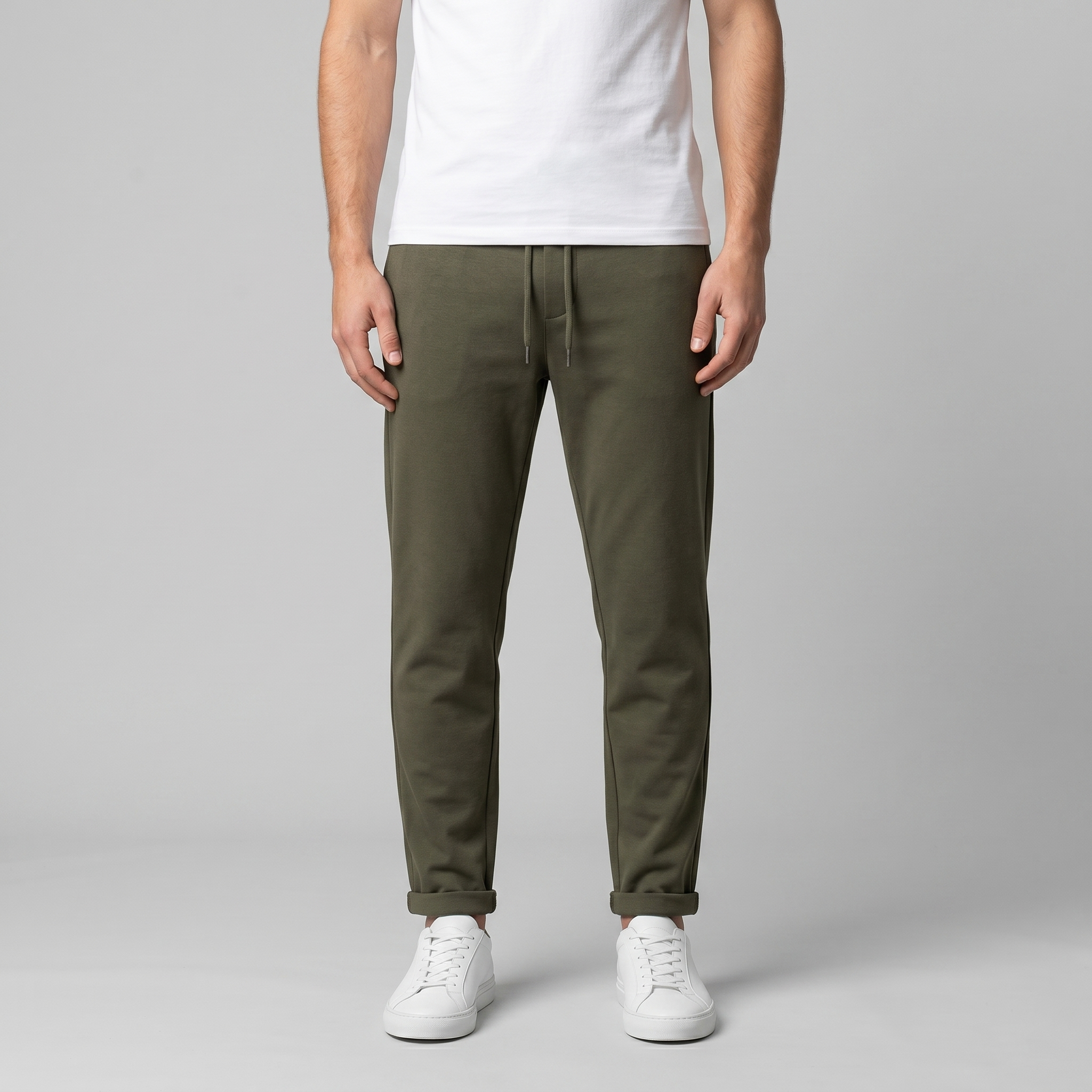 Maßgeschneiderte Herrenhose mit Kordelzug
