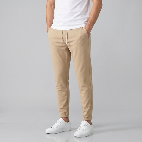 Maßgeschneiderte Herrenhose mit Kordelzug