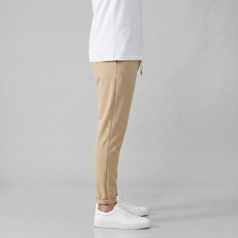 Maßgeschneiderte Herrenhose mit Kordelzug