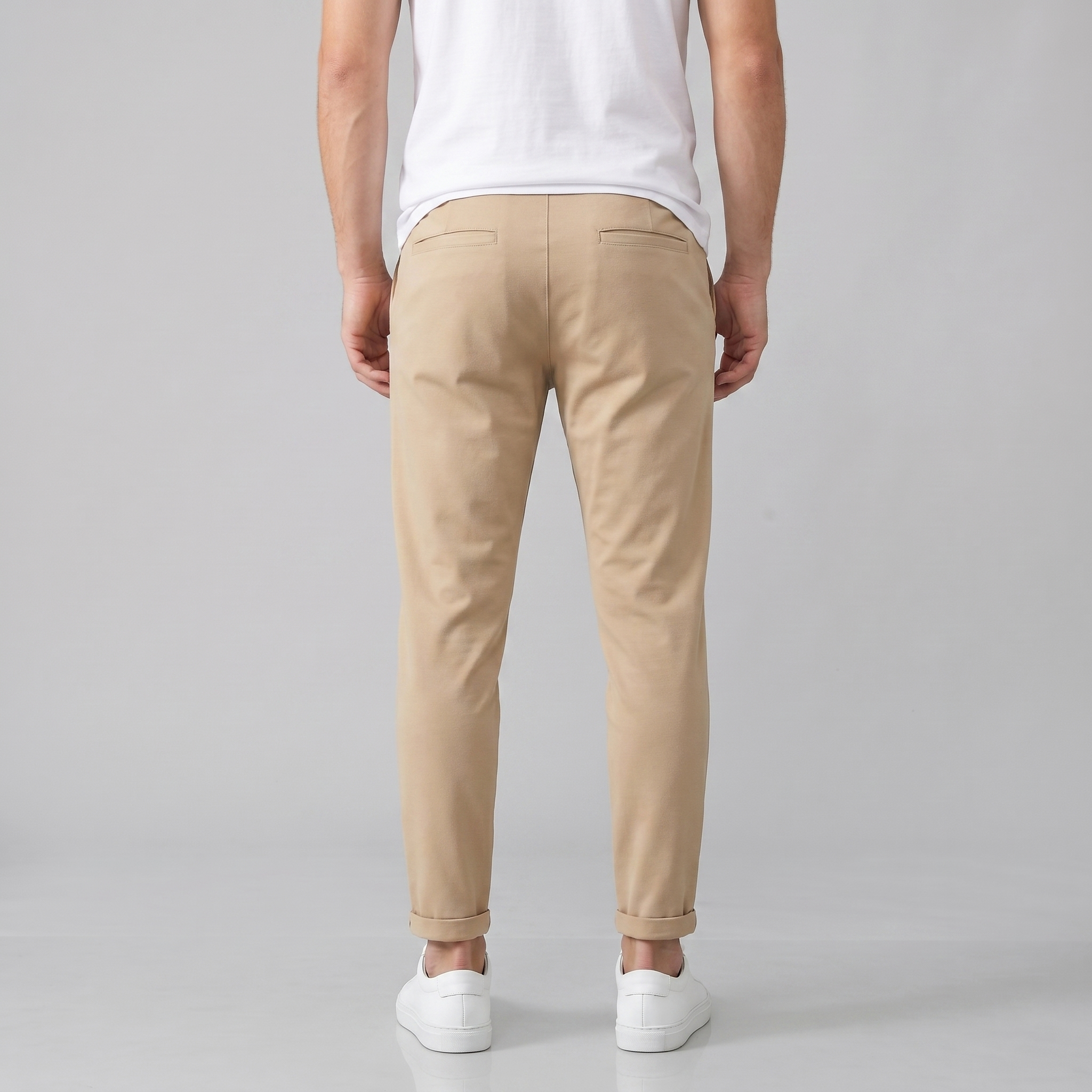Maßgeschneiderte Herrenhose mit Kordelzug
