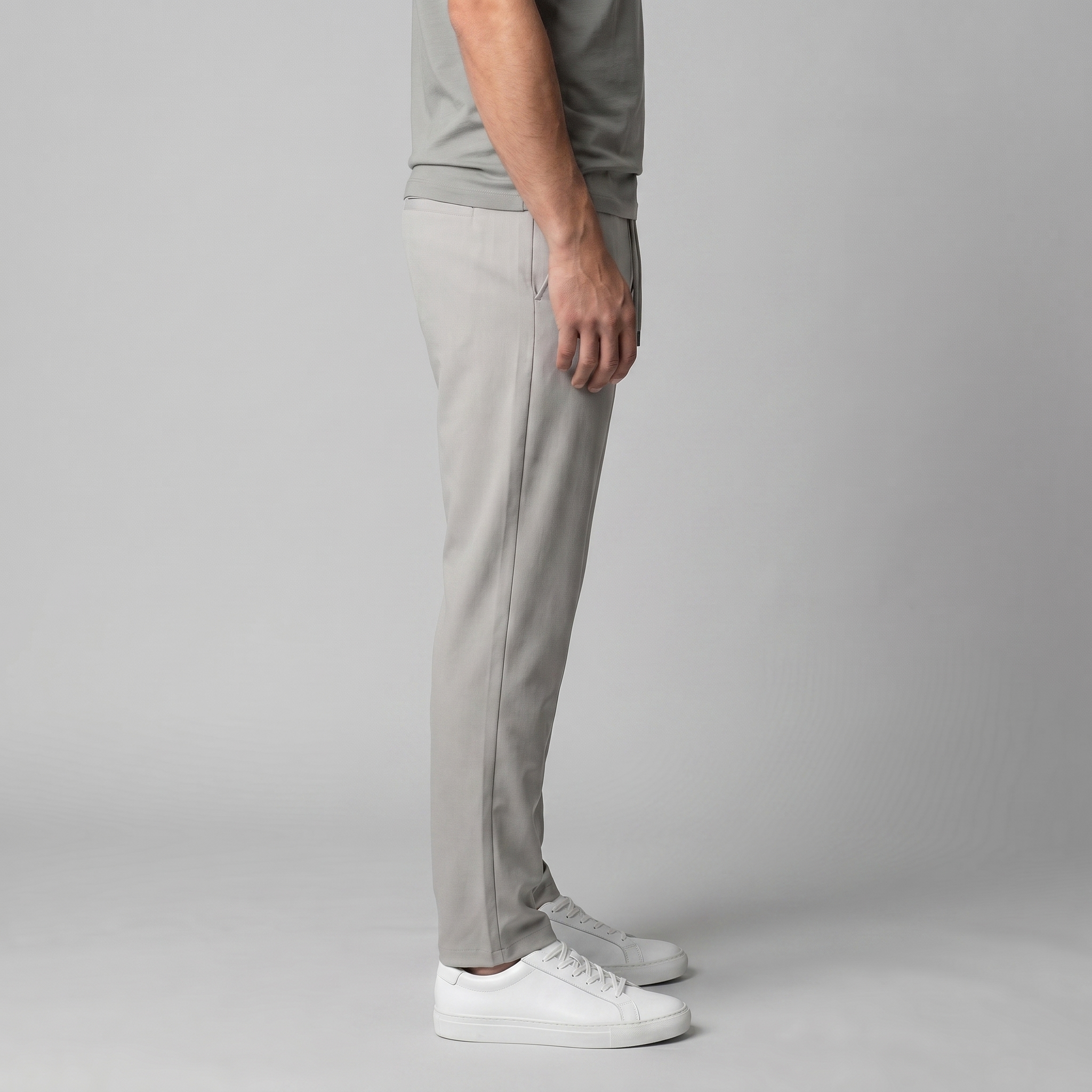 Maßgeschneiderte Herrenhose mit Kordelzug