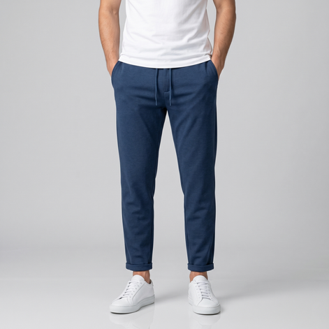 Maßgeschneiderte Herrenhose mit Kordelzug