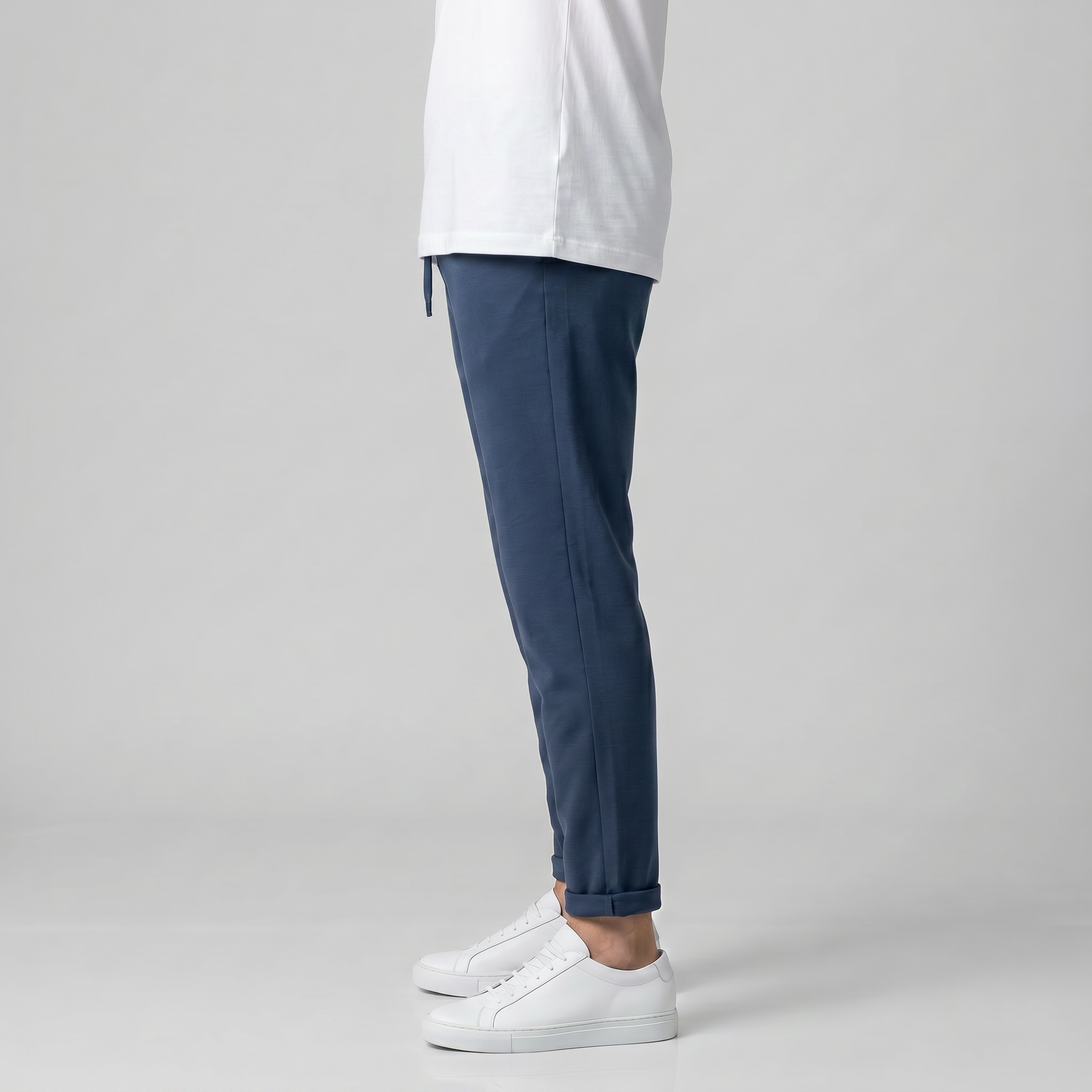 Maßgeschneiderte Herrenhose mit Kordelzug