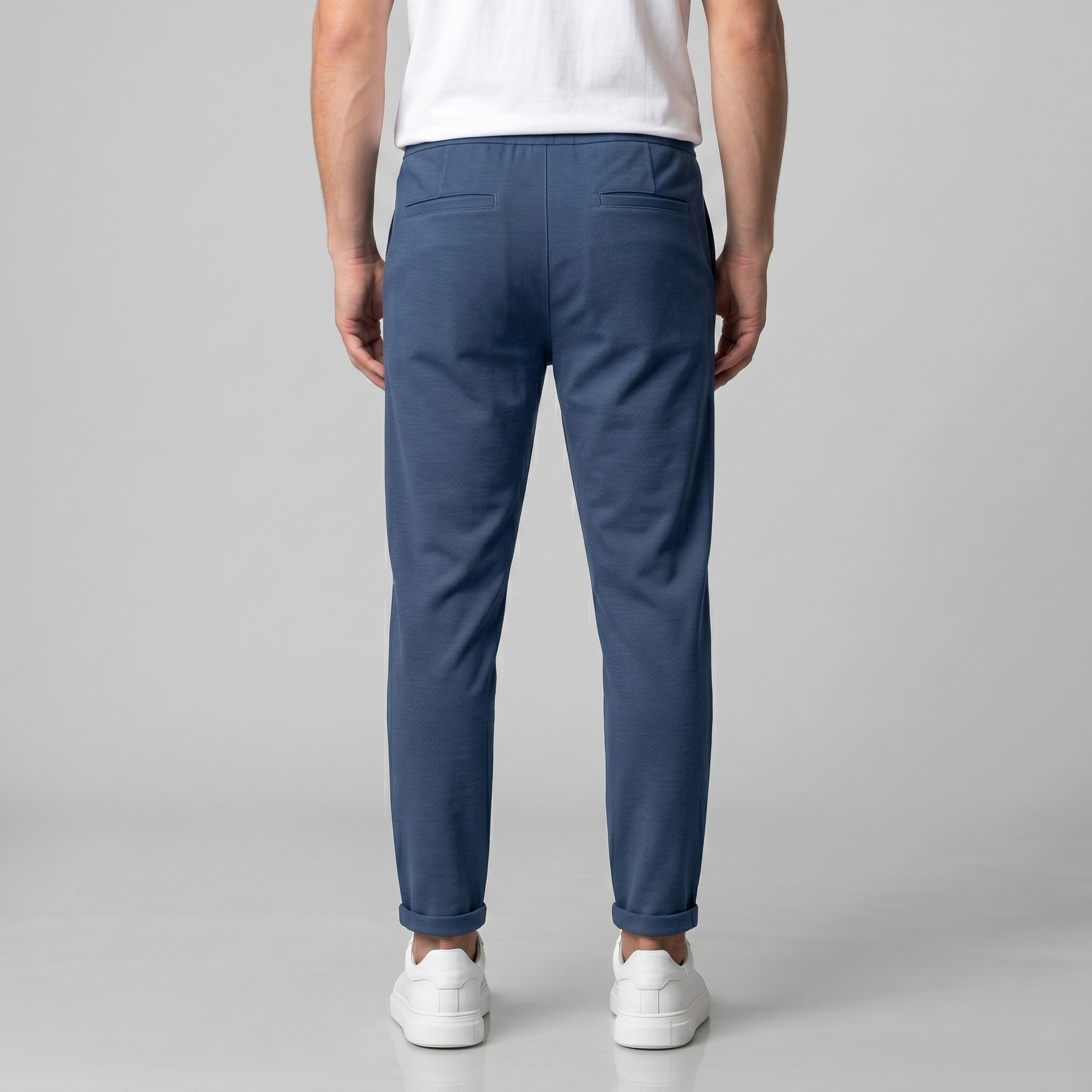 Maßgeschneiderte Herrenhose mit Kordelzug