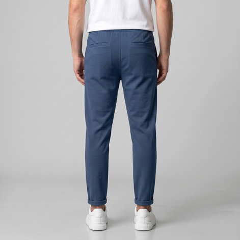 Maßgeschneiderte Herrenhose mit Kordelzug