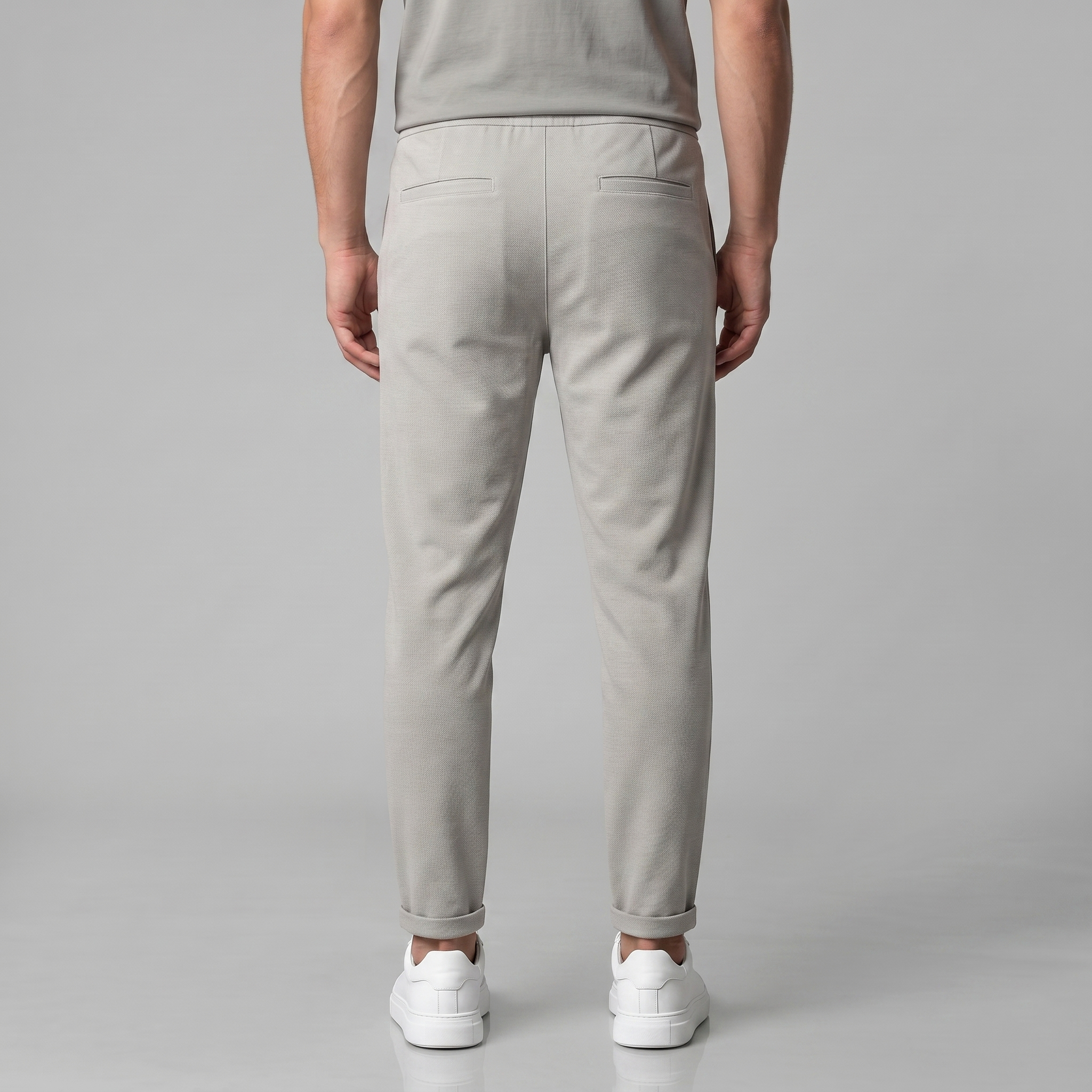 Maßgeschneiderte Herrenhose mit Kordelzug
