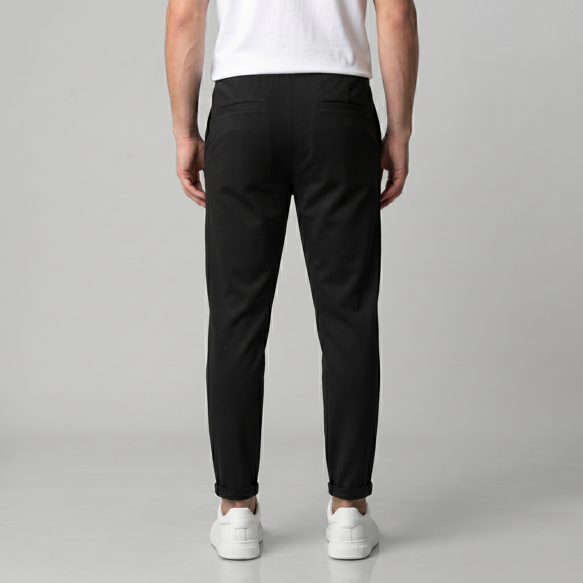 Maßgeschneiderte Herrenhose mit Kordelzug