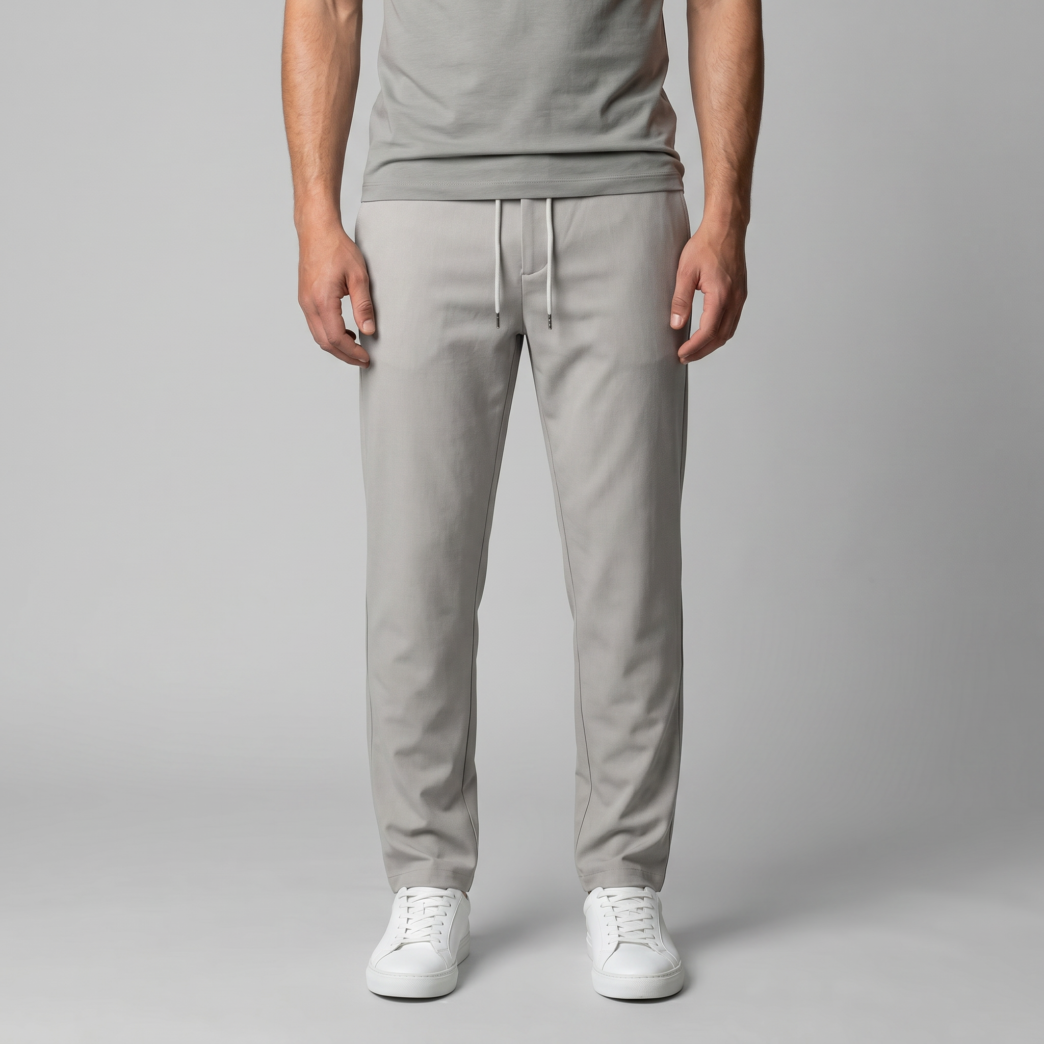 Maßgeschneiderte Herrenhose mit Kordelzug