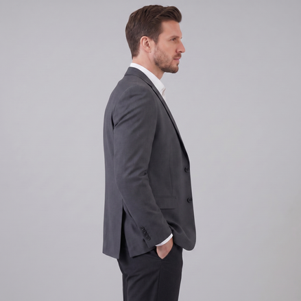 Elegante Herren-Blazerjacke Für Geschäfts- und Formelle Kleidung