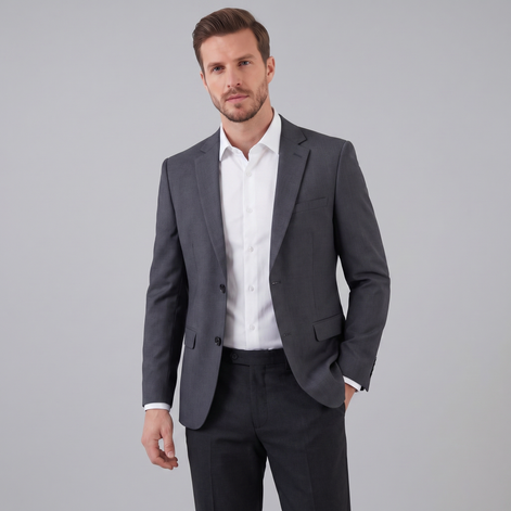 Elegante Herren-Blazerjacke Für Geschäfts- und Formelle Kleidung