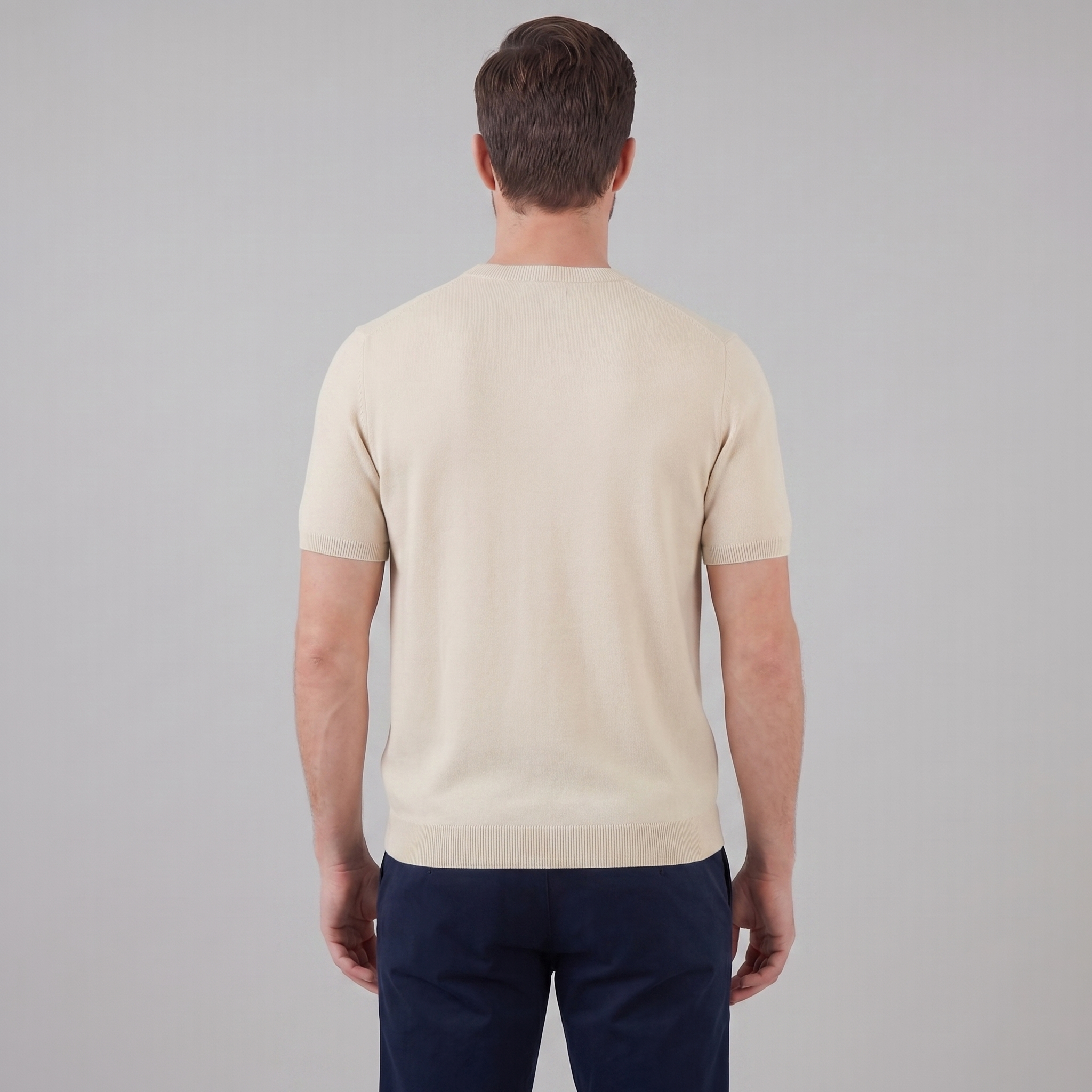Herren Elegantes Kurzarm T-Shirt