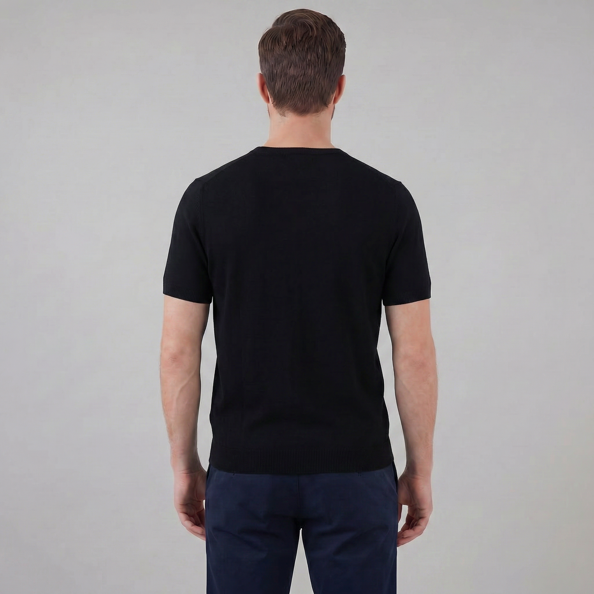 Herren Elegantes Kurzarm T-Shirt