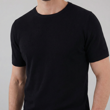 Herren Elegantes Kurzarm T-Shirt