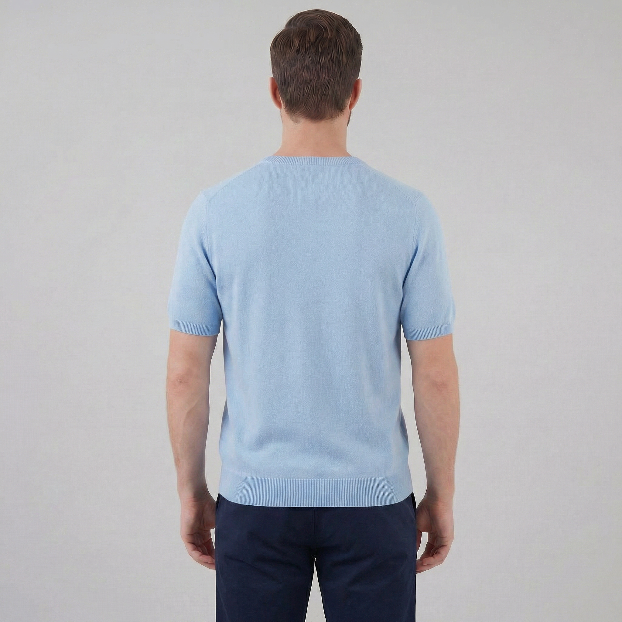 Herren Elegantes Kurzarm T-Shirt