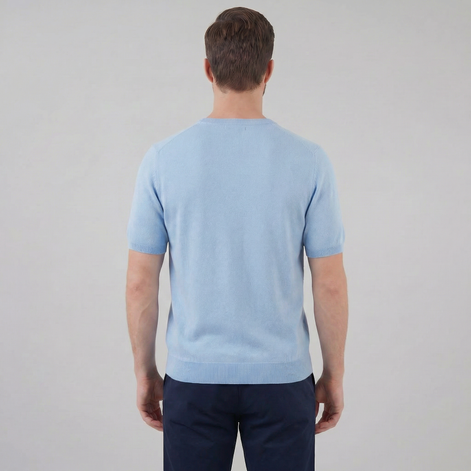 Herren Elegantes Kurzarm T-Shirt