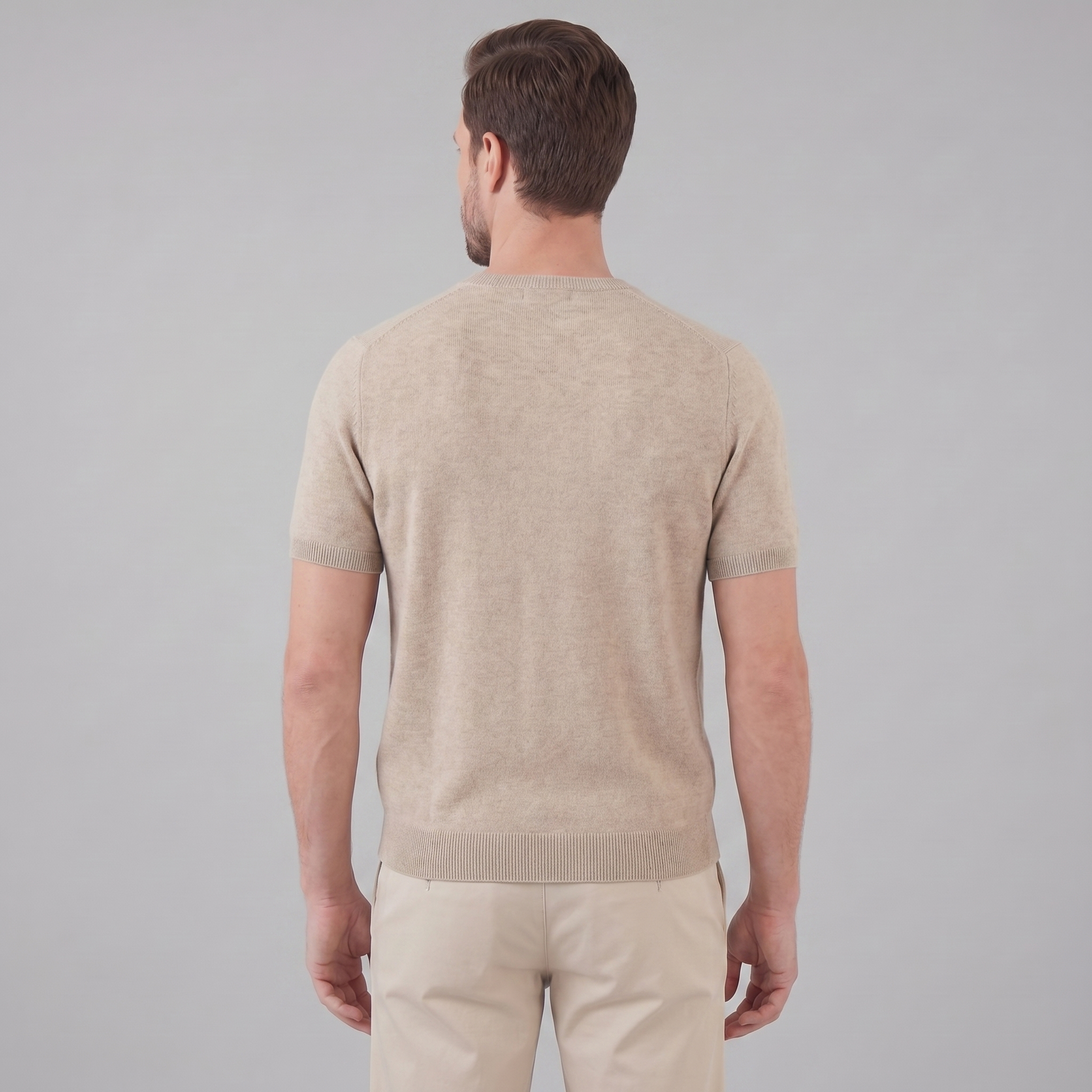 Herren Elegantes Kurzarm T-Shirt