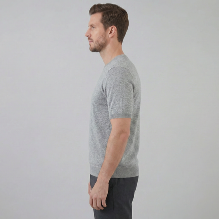 Herren Elegantes Kurzarm T-Shirt