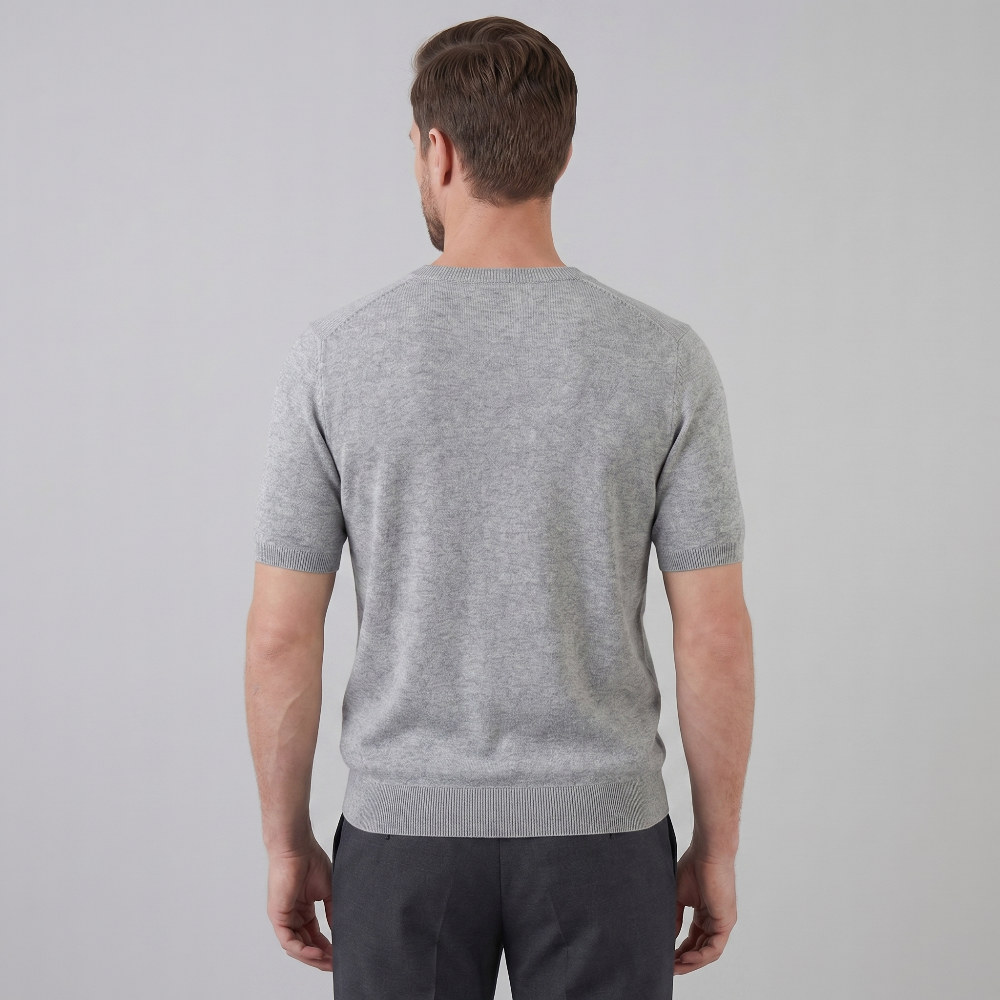 Herren Elegantes Kurzarm T-Shirt