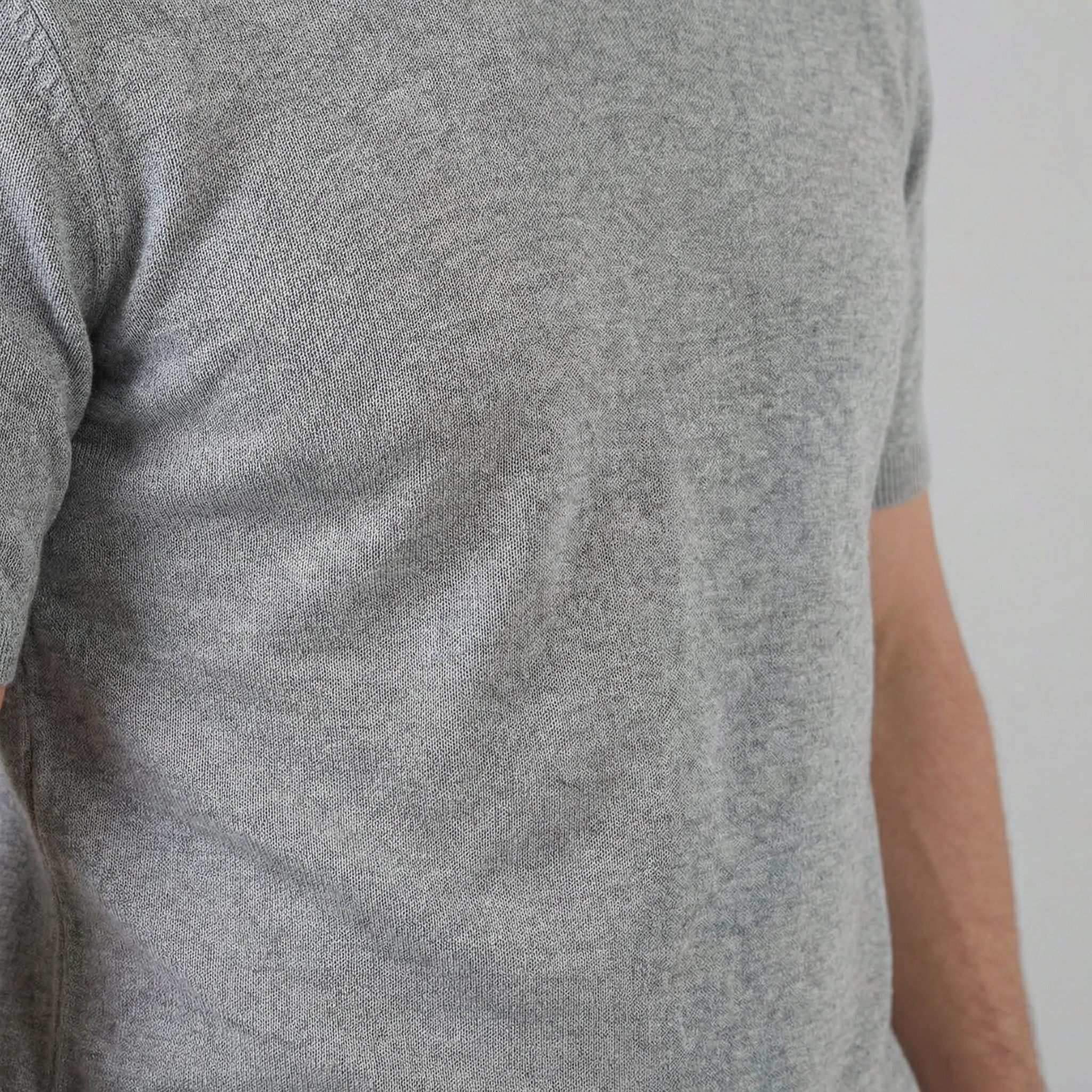 Herren Elegantes Kurzarm T-Shirt