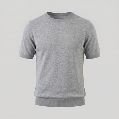 Herren Elegantes Kurzarm T-Shirt
