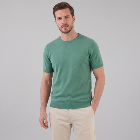 Herren Elegantes Kurzarm T-Shirt