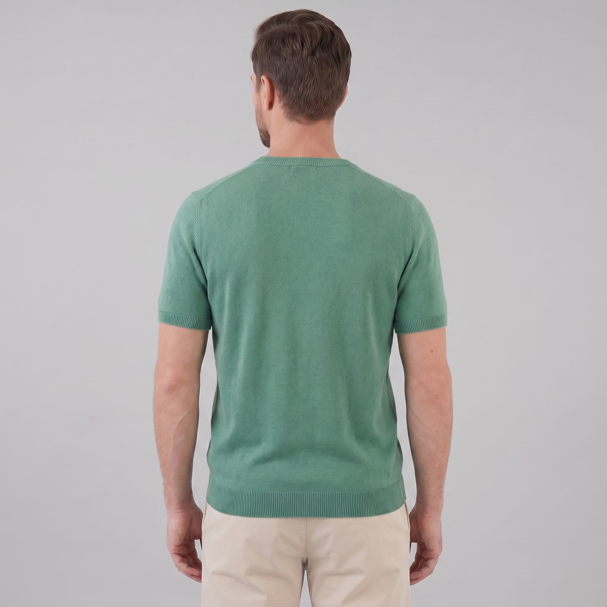 Herren Elegantes Kurzarm T-Shirt