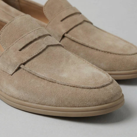 Herren Elegante Wildleder Penny Loafers