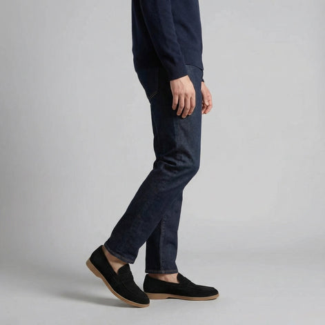 Herren Elegante Wildleder Penny Loafers