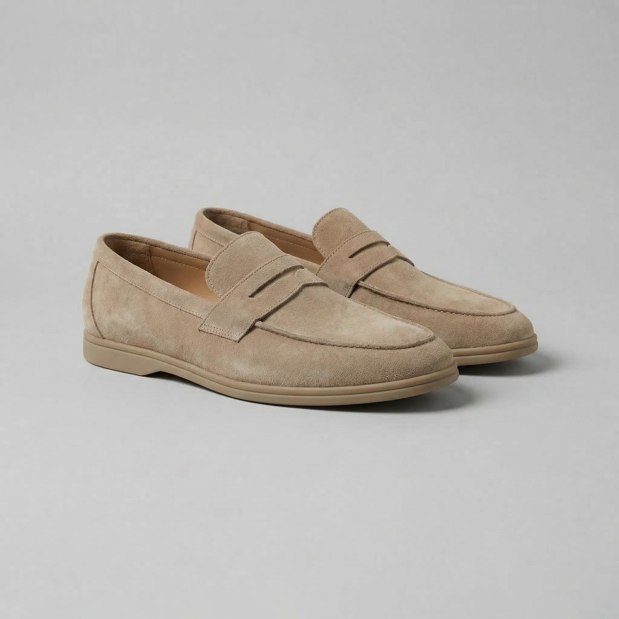 Herren Elegante Wildleder Penny Loafers