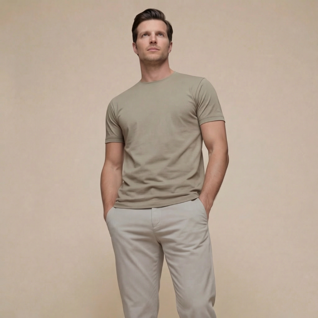 Herren Elegantes T Shirt
