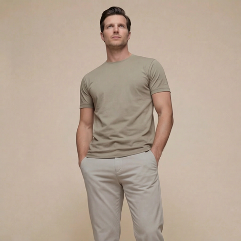 Herren Elegantes T Shirt