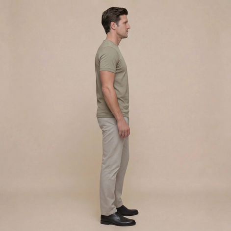 Herren Elegantes T Shirt