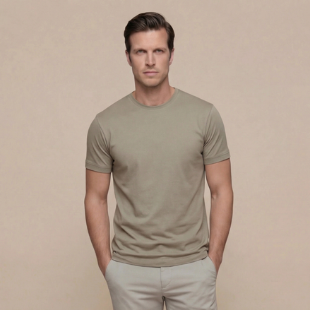 Herren Elegantes T Shirt