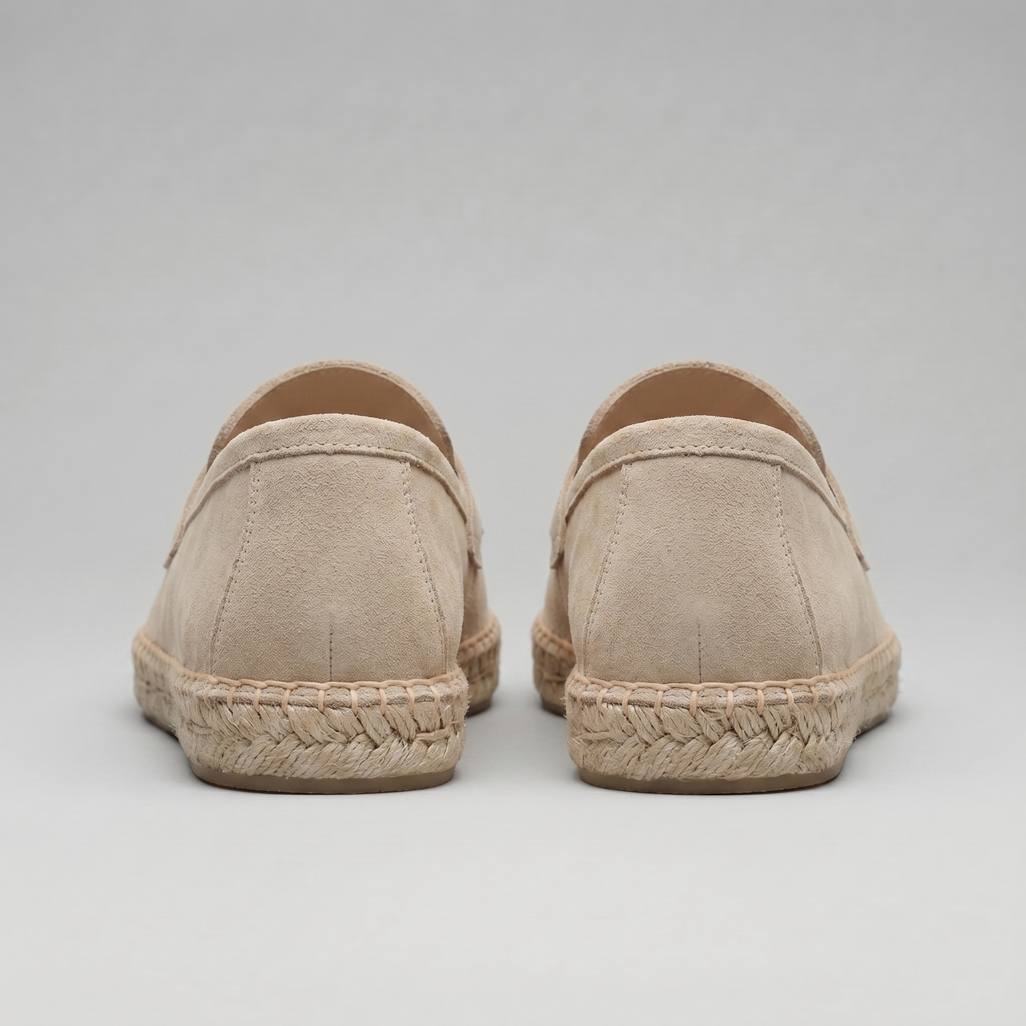 Herren Espadrille Penny Loafers