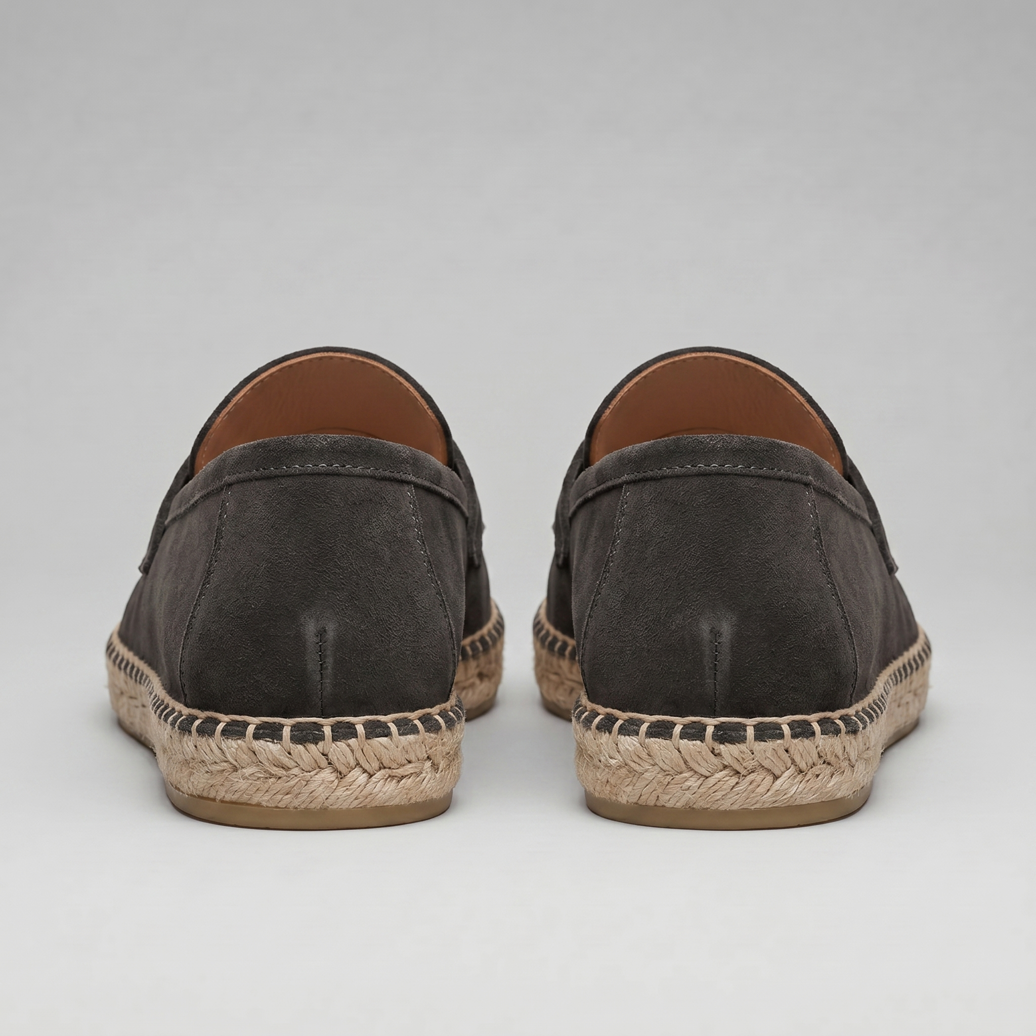 Herren Espadrille Penny Loafers