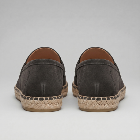 Herren Espadrille Penny Loafers