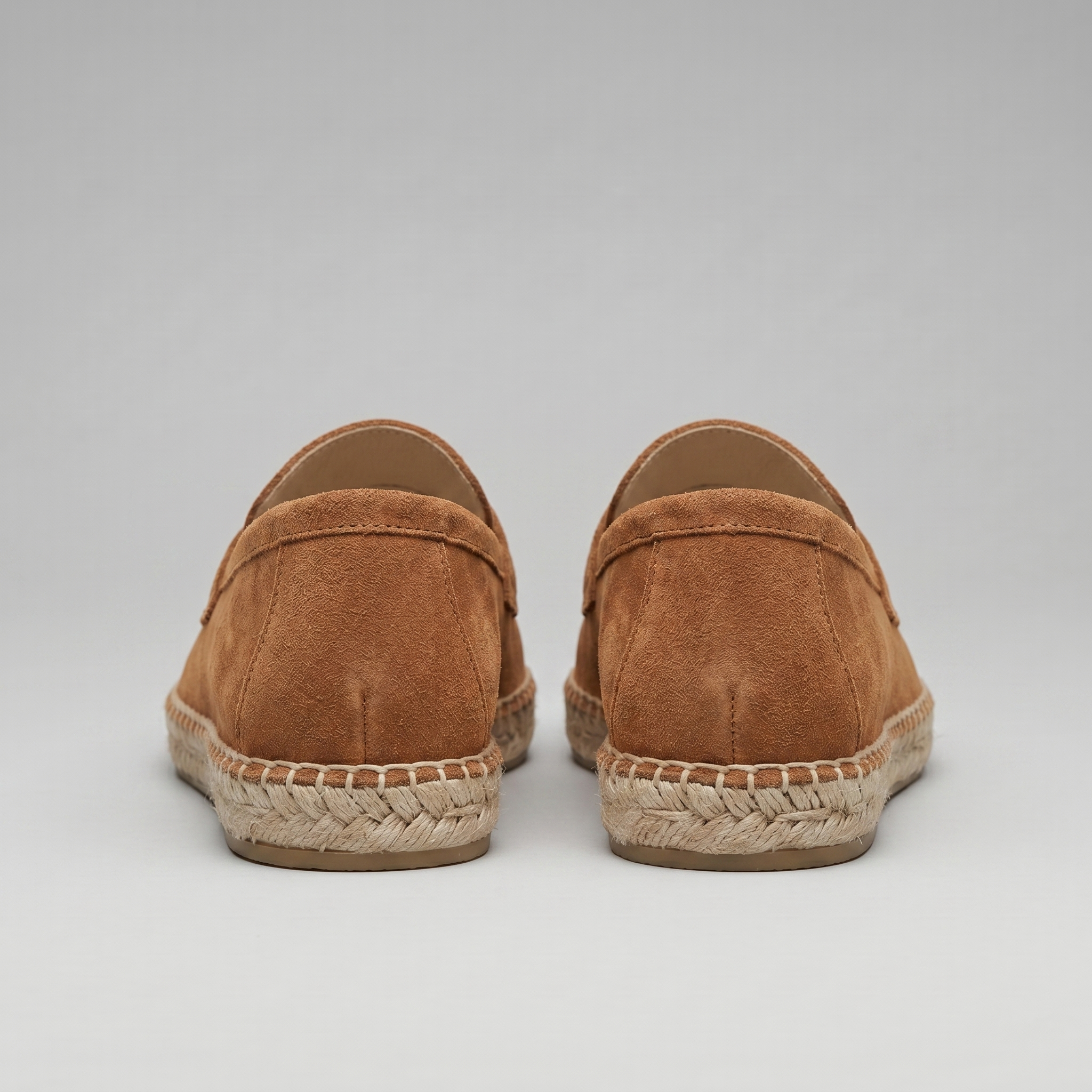 Herren Espadrille Penny Loafers