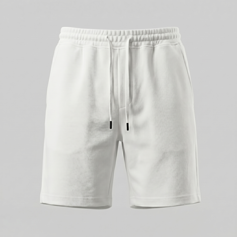 Herren Fleece Shorts Mit Kordelzug