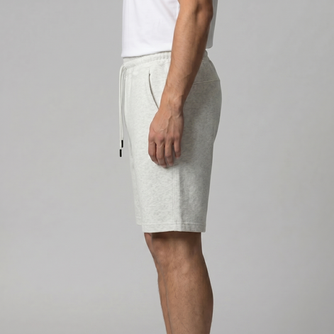Herren Fleece Shorts Mit Kordelzug
