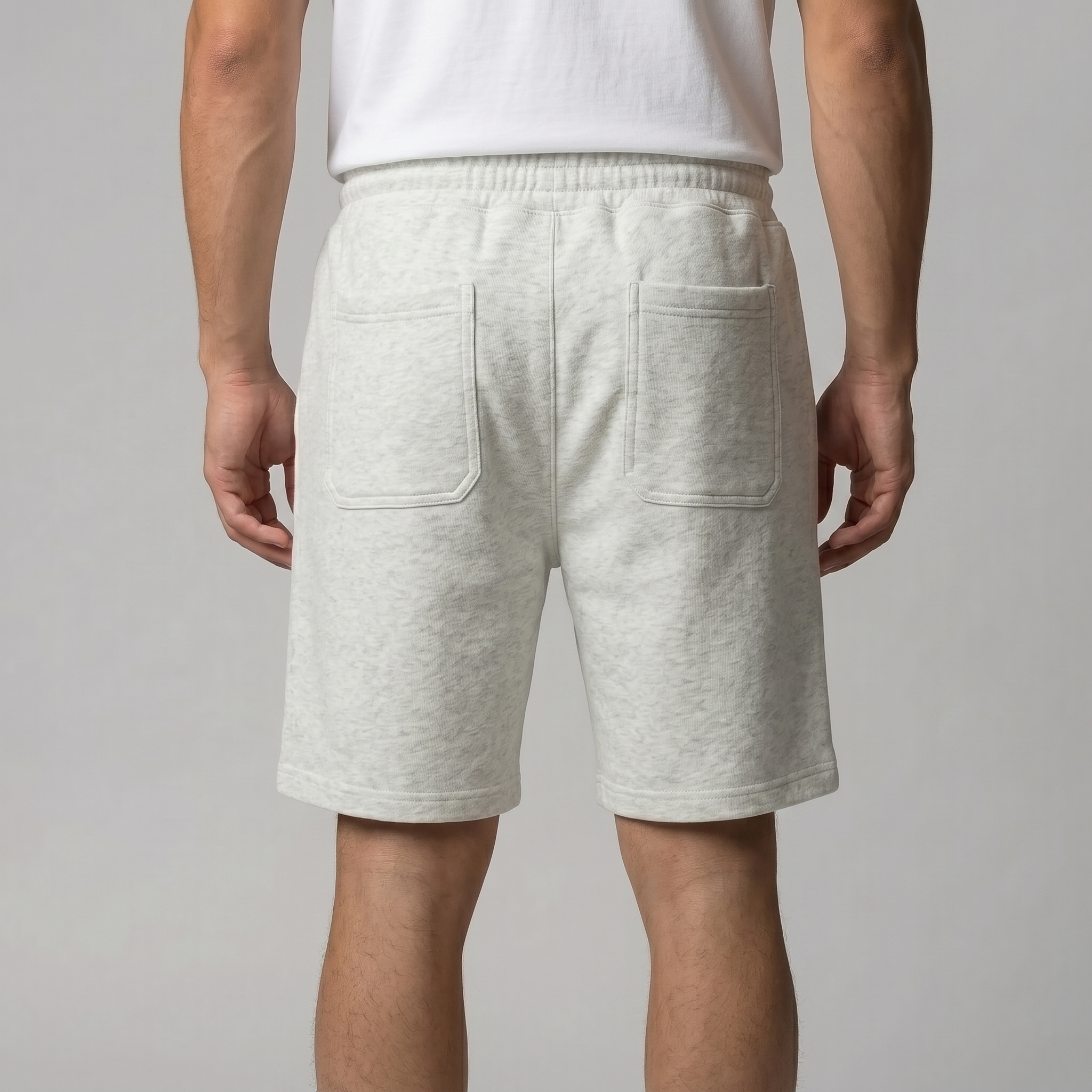 Herren Fleece Shorts Mit Kordelzug